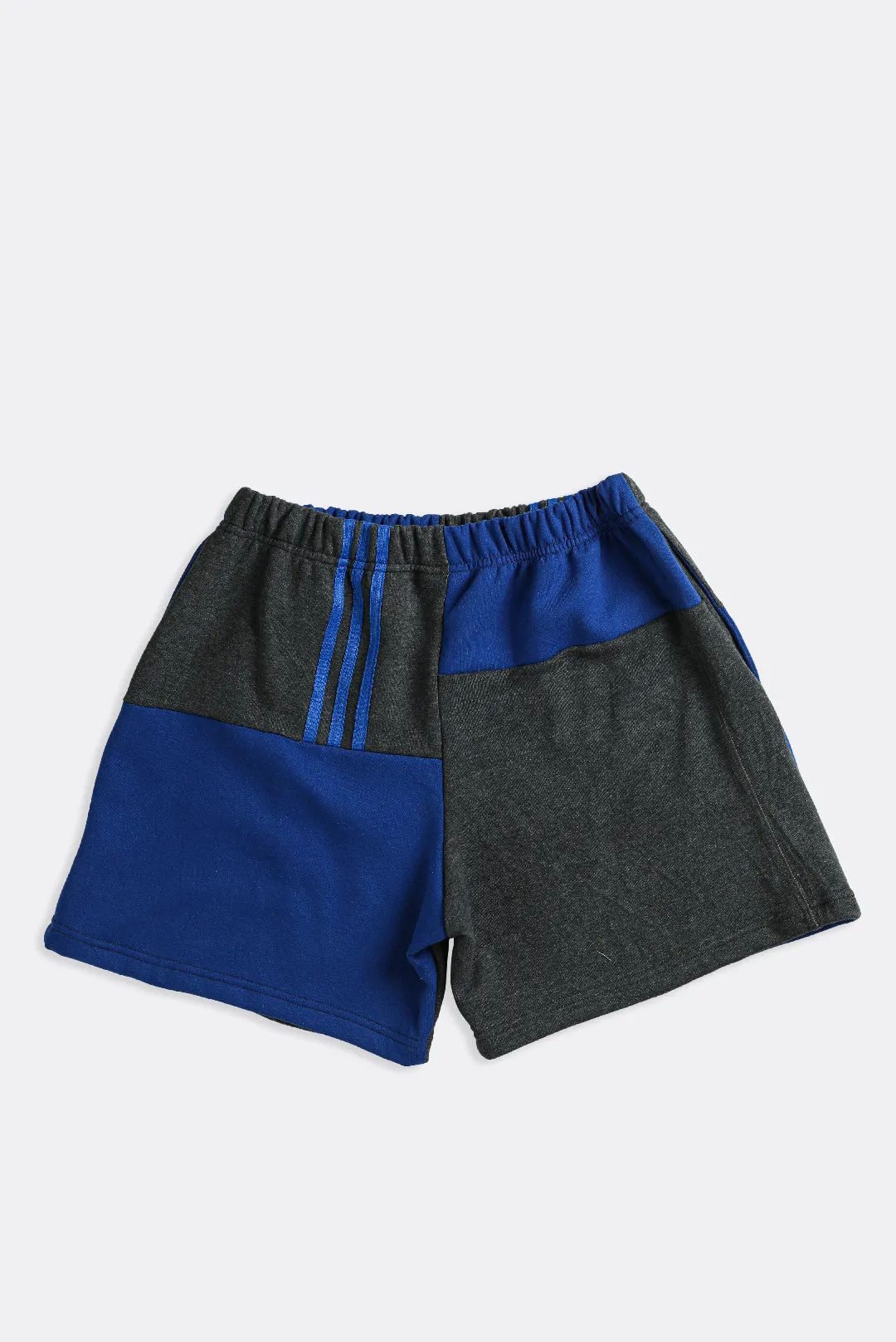 Rework Adidas Patchwork Sweatshorts - M