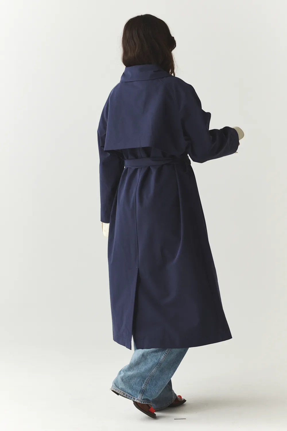 ROOMY TRENCH SS'24 NAVY