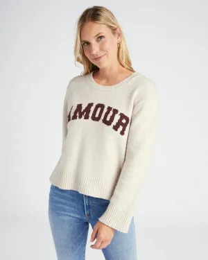 Serene Amour Sweater in Light Oatmeal Heather