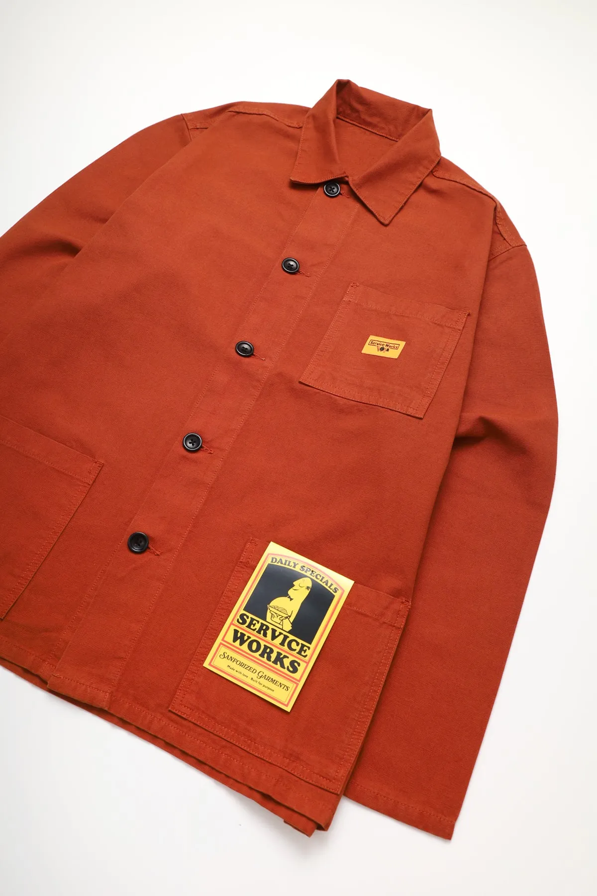 Service Works - Coverall Jacket - Terracotta