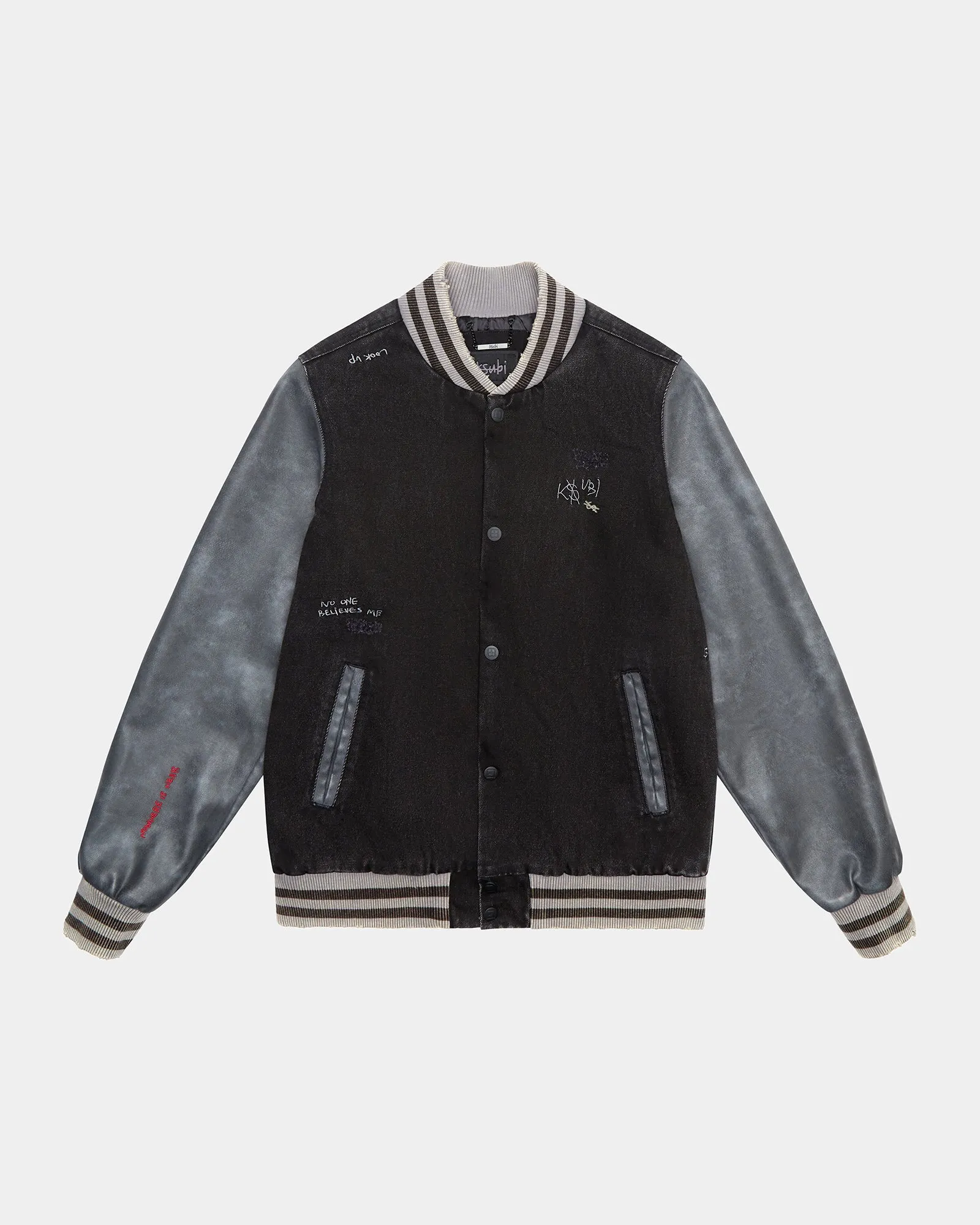 SKRIBED KING JACKET BLACK