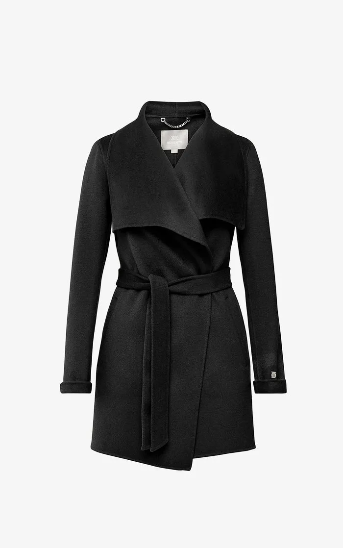 SOIA&KYO BRIDGETTE-N - Straight-Fit Double-Face Wool Coat