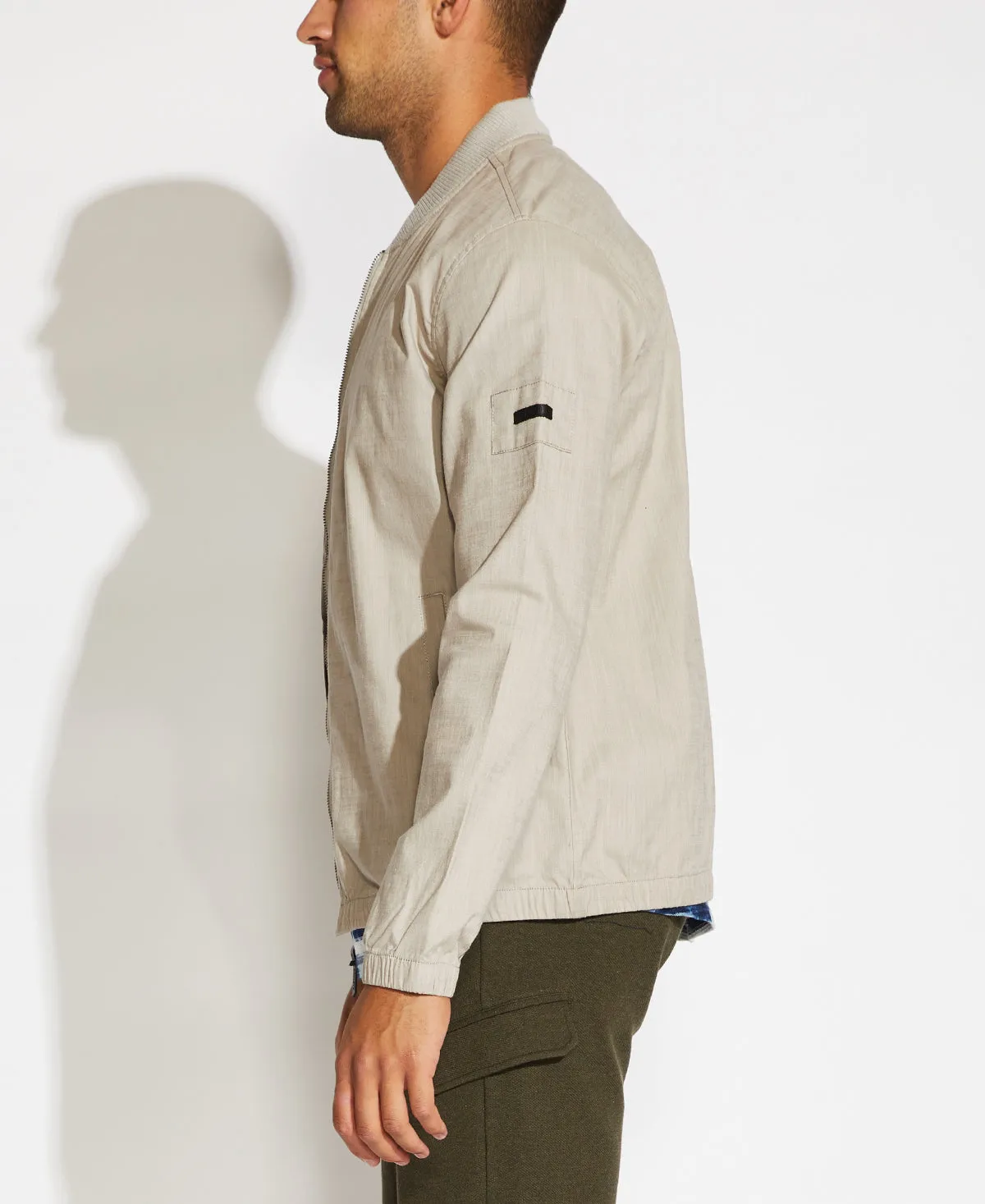 Tarek Bomber Jacket (Cement)