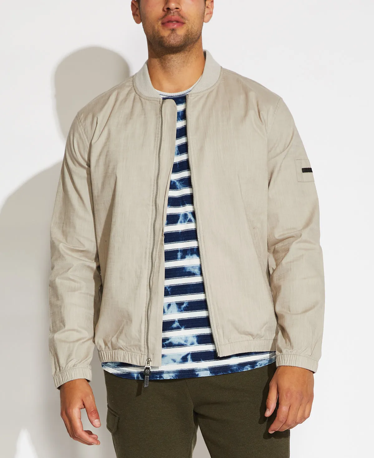 Tarek Bomber Jacket (Cement)