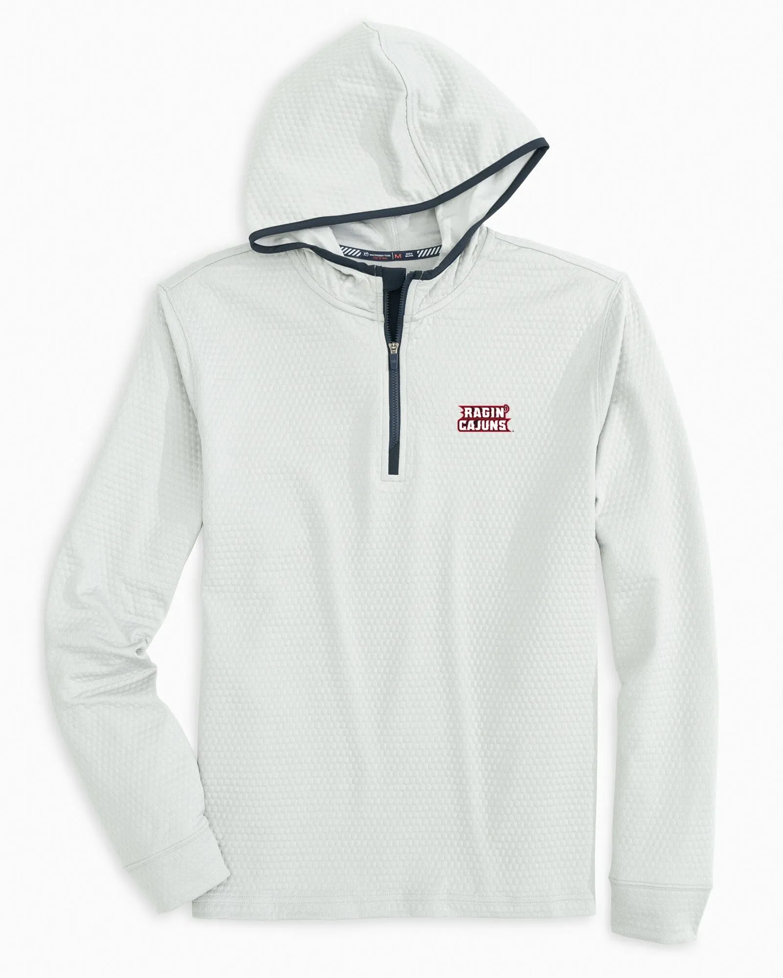 University of Louisiana-Lafayette Scuttle Heather Quarter Zip Hoodie