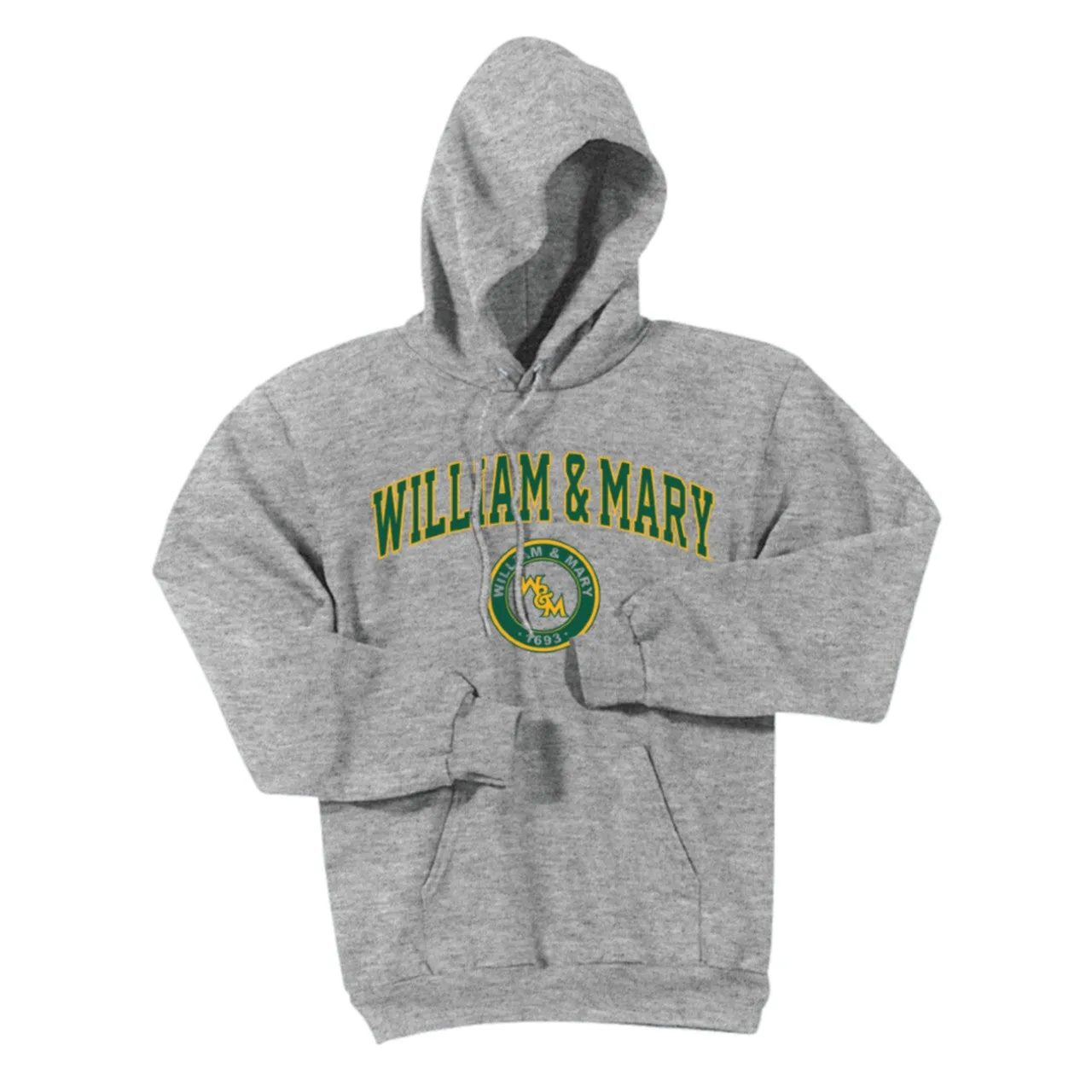 William & Mary Hooded Sweatshirt w/ Circle Design