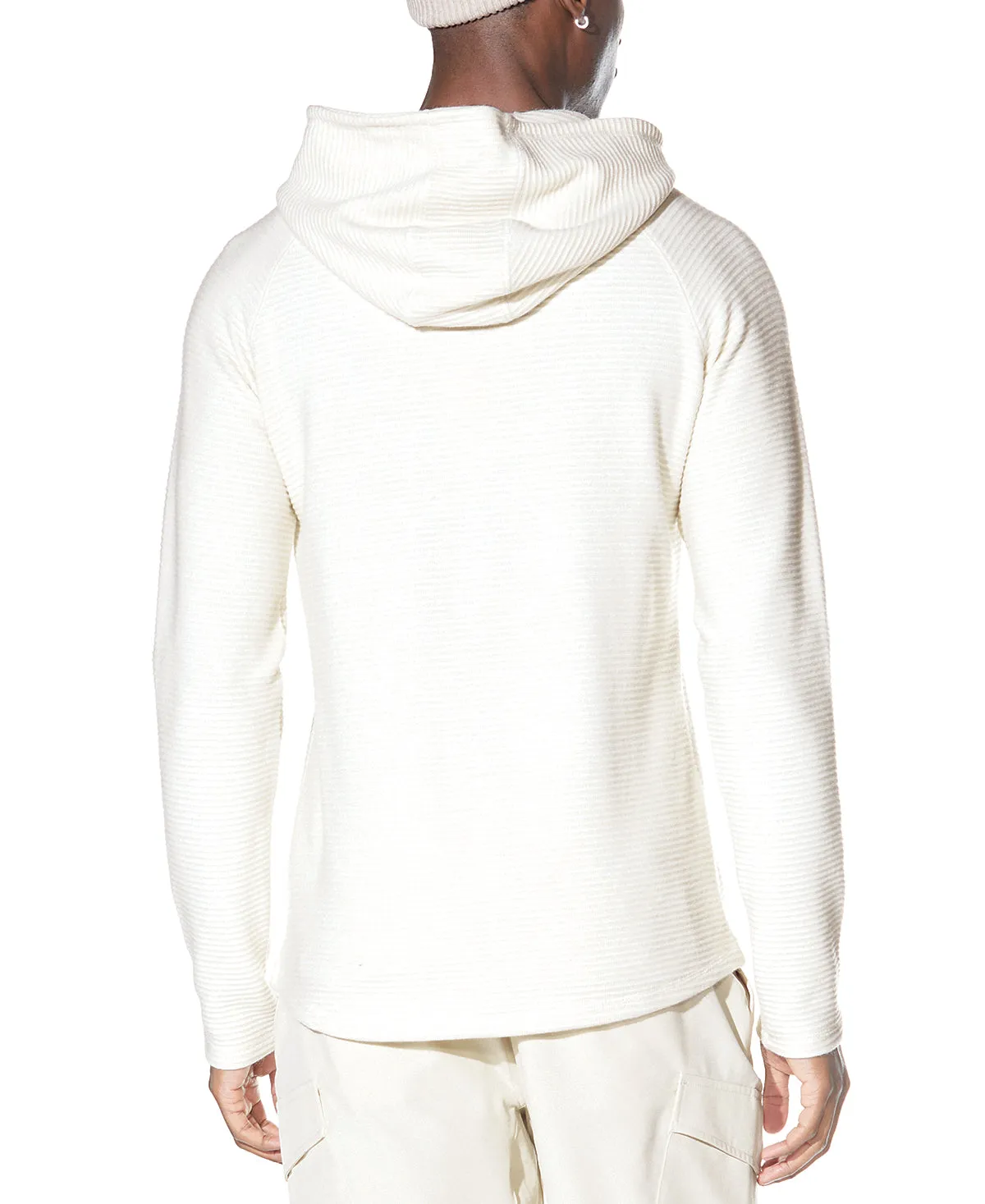 Wolfe Knit Hoodie (Cream)