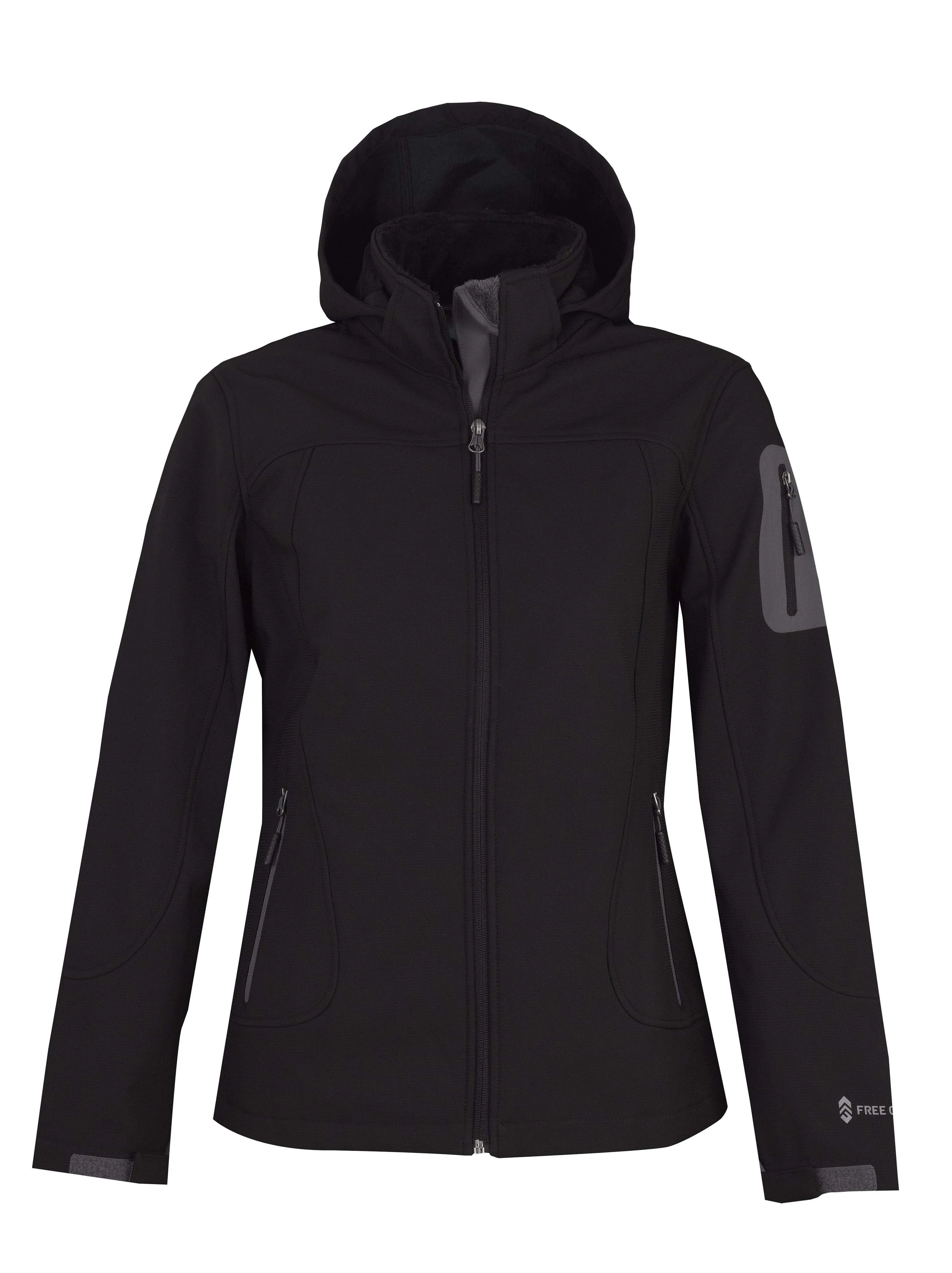 Women's Plus Size Crescent Cubic Dobby Softshell Jacket